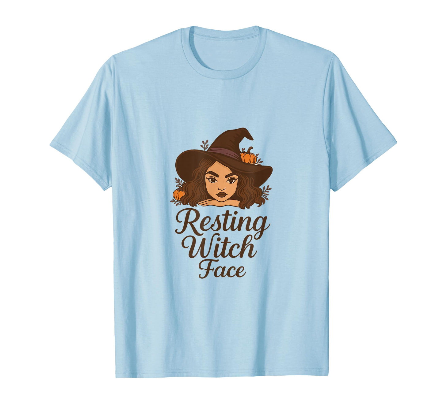 Resting Witch Face Funny Halloween for Women T-Shirt