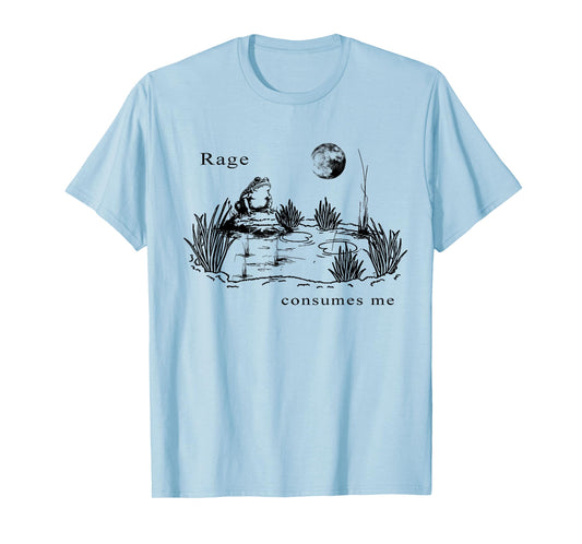 rage consumes me frog funny Vintage Frog nature T-Shirt