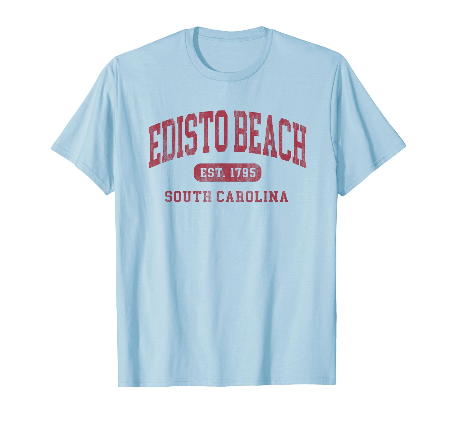 Edisto Beach South Carolina Vintage Established Mens womens T-Shirt