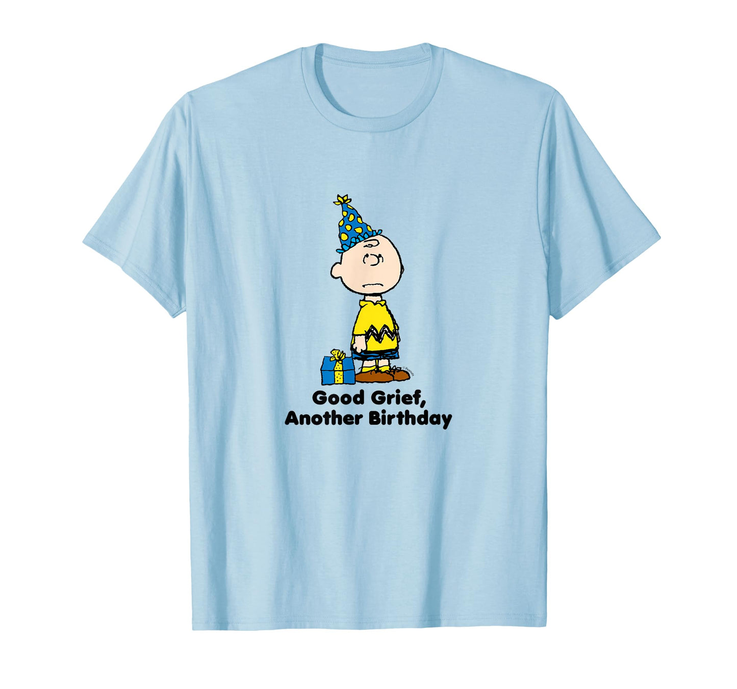 Peanuts - Charlie Brown - Good Grief Another Birthday T-Shirt