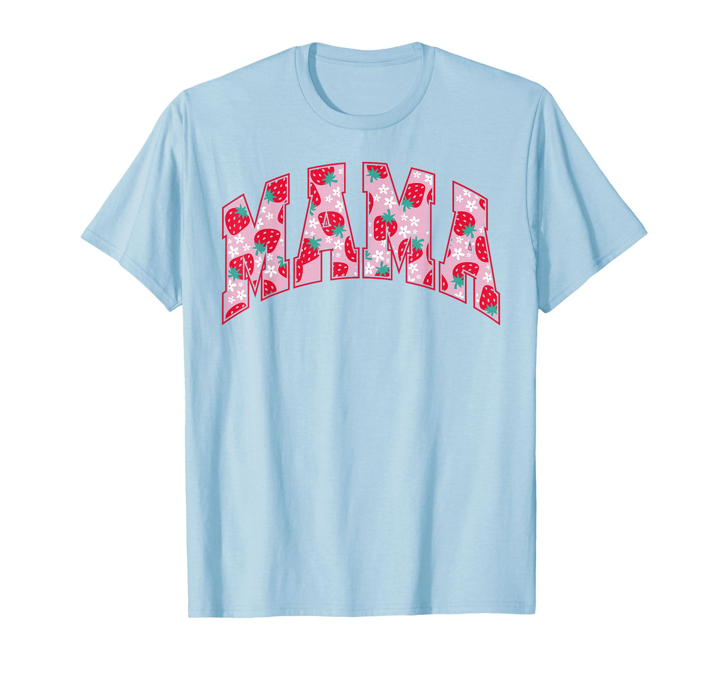 Mama Of The Berry First Birthday Strawberry Family Matching T-Shirt