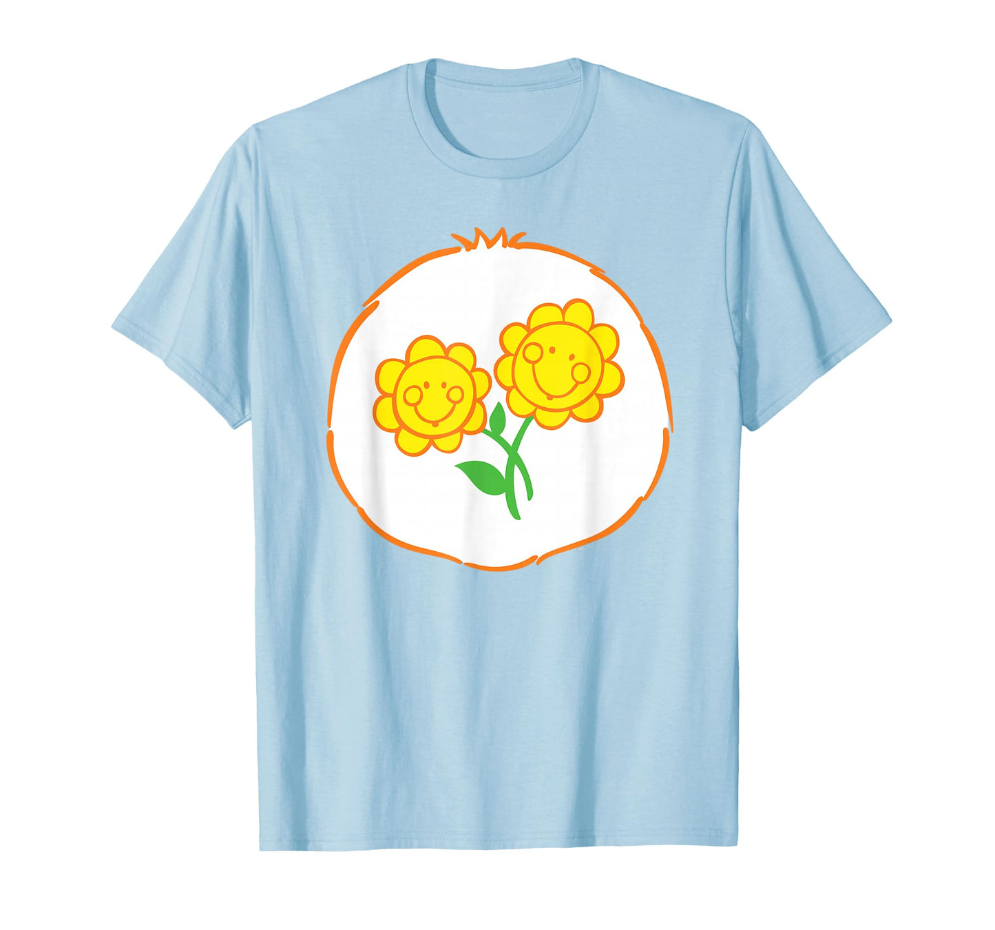 Care Bears Friend Bear Belly Easy Halloween Costume Cartoon T-Shirt