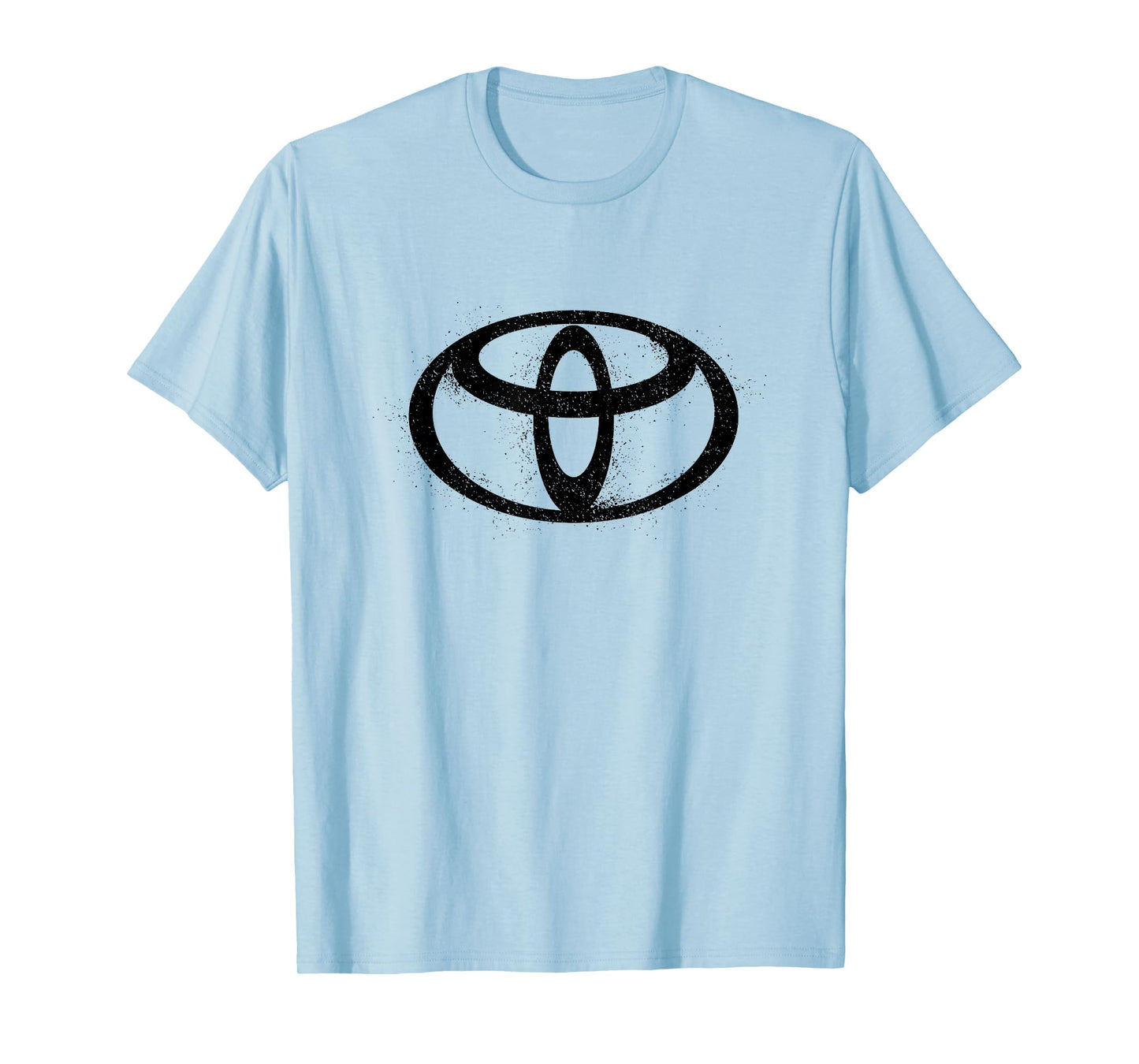 Toyota Iconic Distressed Black Logo T-Shirt