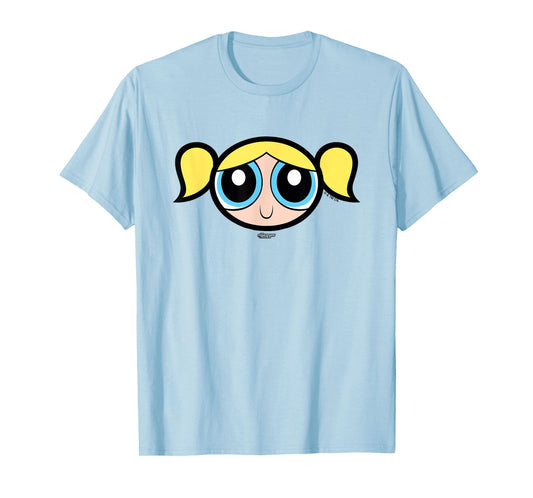 The Powerpuff Girls Bubbles Face T-Shirt