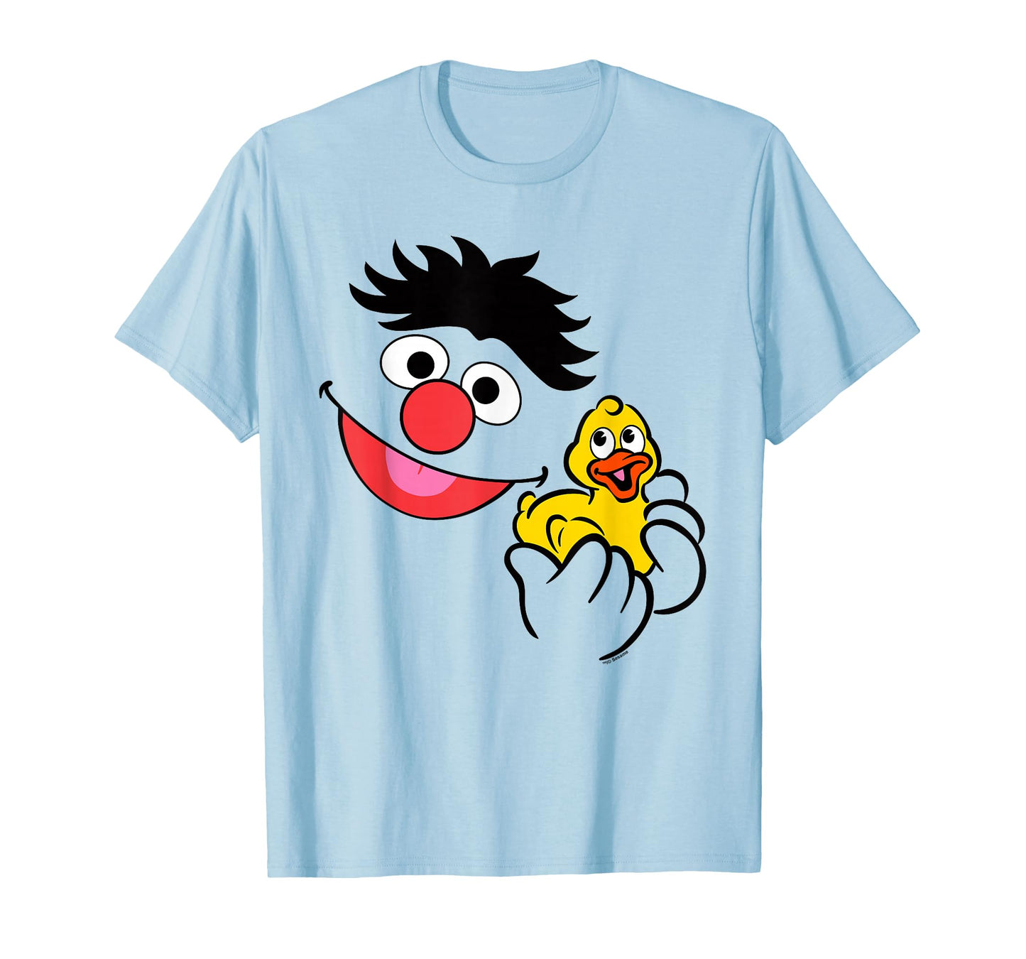 Sesame Street Ernie Holding Rubber Duckie Halloween Costume T-Shirt