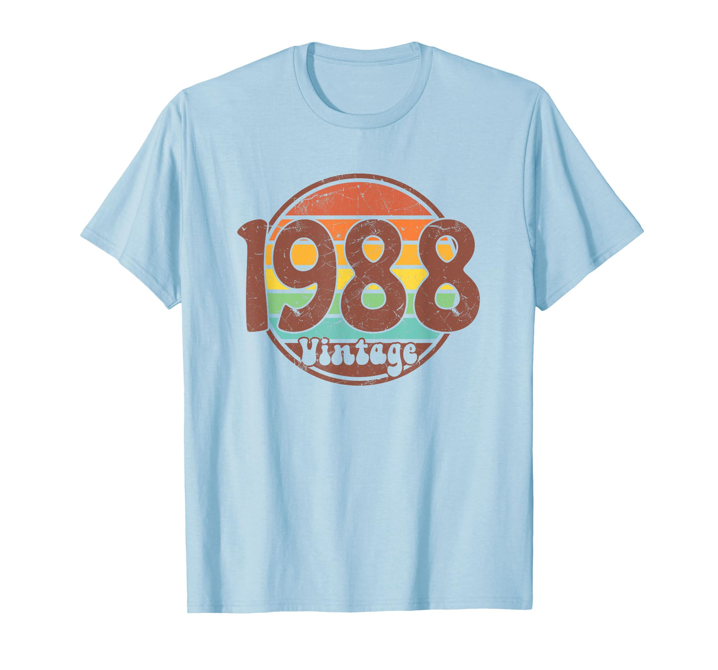 Born In 1988 Birthday, Simple Vintage Born In 1988 Birthday T-Shirt