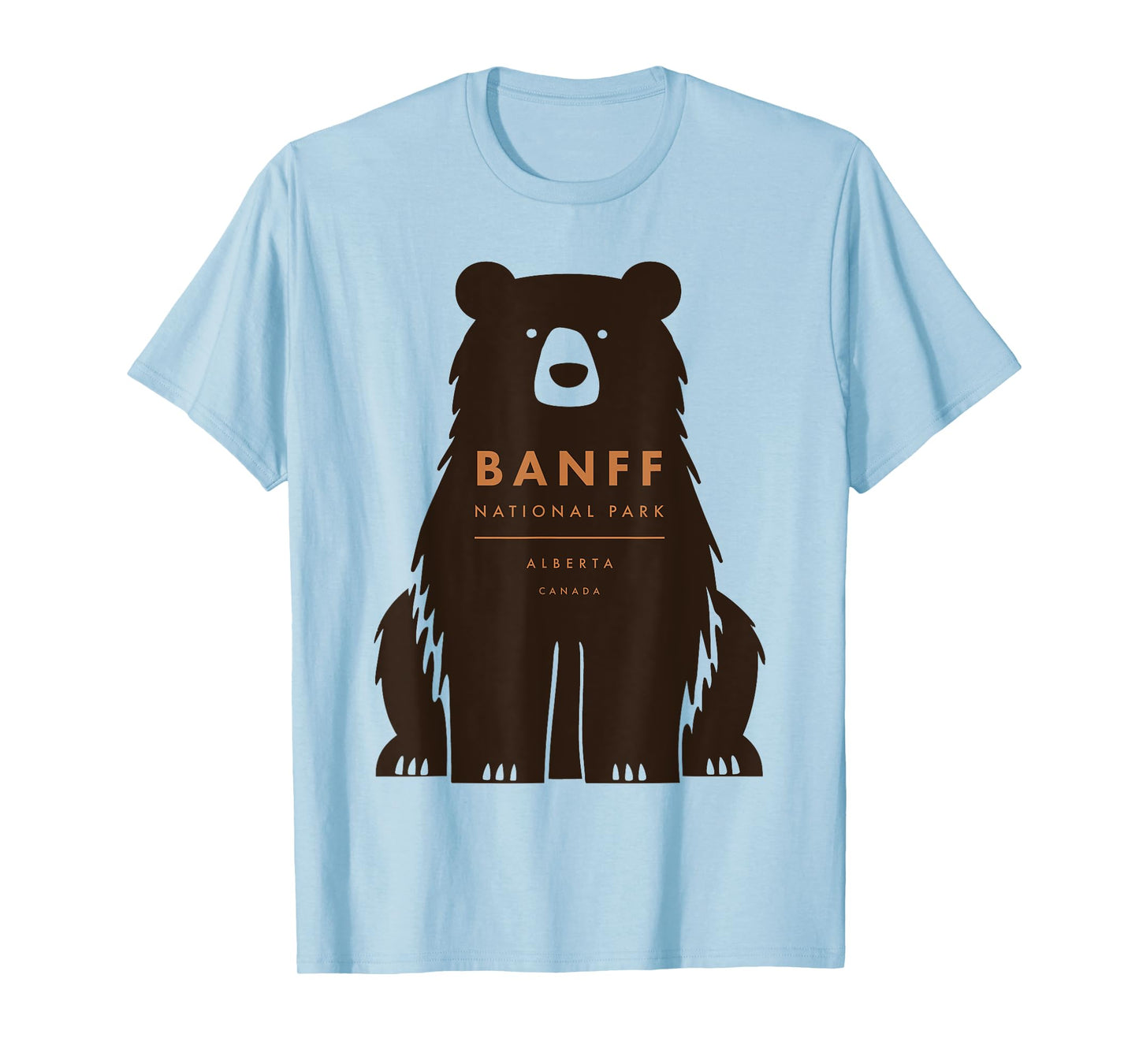 Banff National Park Alberta Canada Retro Vintage Bear T-Shirt