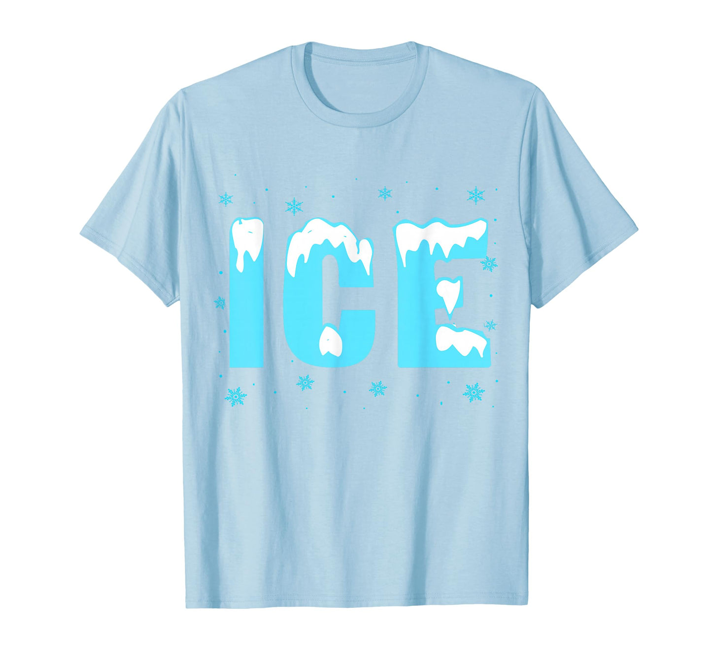 Funny Ice Costume Halloween Family Matching Men Women T-Shirt