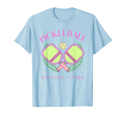 Coquette Pickleball Club Funny Pickleball Player Women Girls T-Shirt