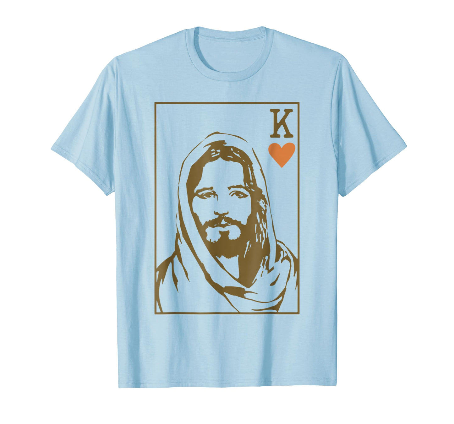 King of Hearts Card Christian T-Shirt