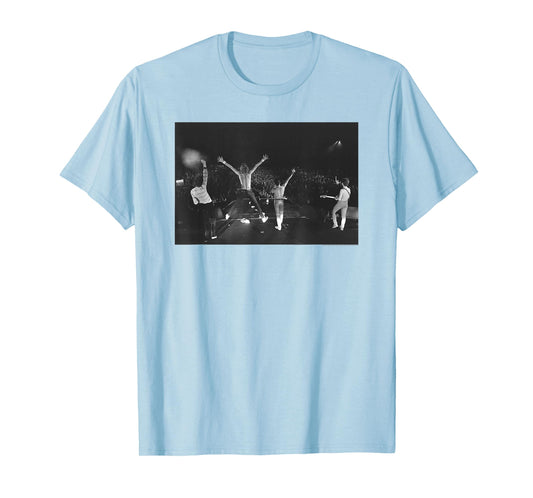 Queen Official Band Promo B&W Vintage Photo T-Shirt