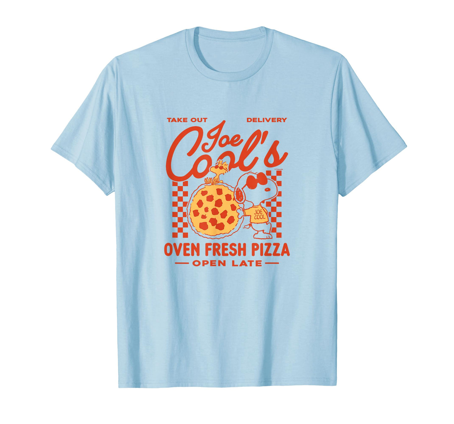 Peanuts - Joe Cool Pizza T-Shirt
