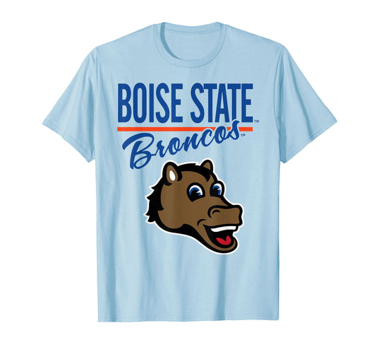 Boise State Broncos Mascot Gray Officially Licensed T-Shirt