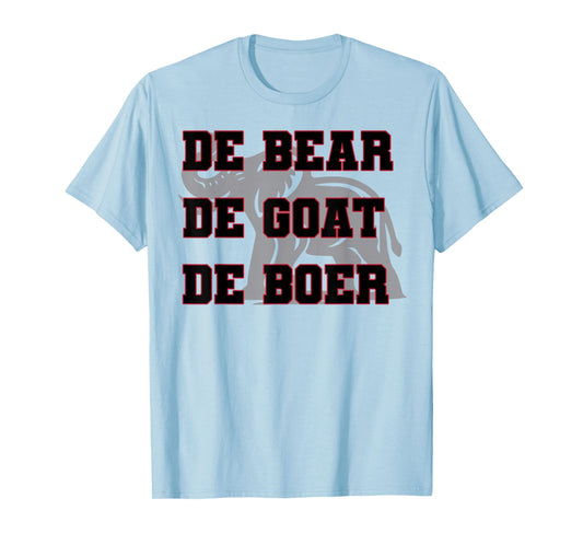 Elephant De Bear De Goat De Boer T-Shirt