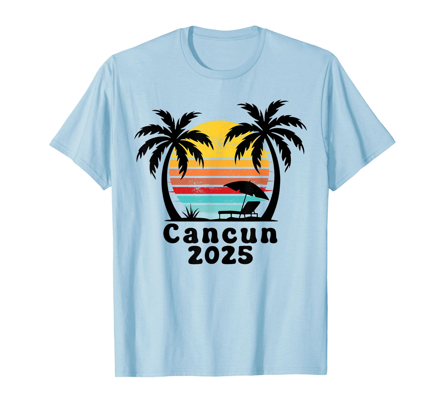Cancun 2025 Family Trip Friends Group Vacation Matching T-Shirt