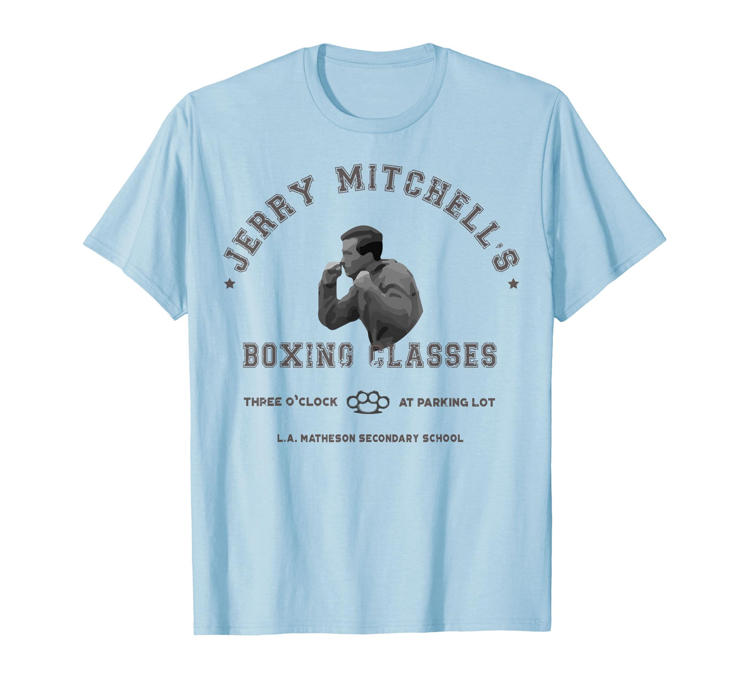 Three O'Clock Boxing Classes T Shirt, Cult Geek Fighter T-Shirt