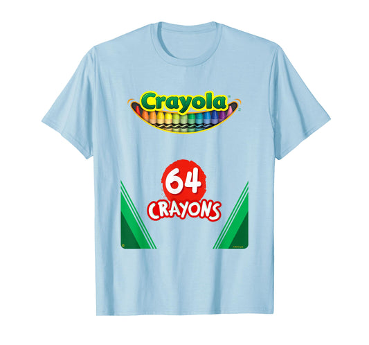Crayola Halloween Colorful Vintage Crayon Box Costume T-Shirt