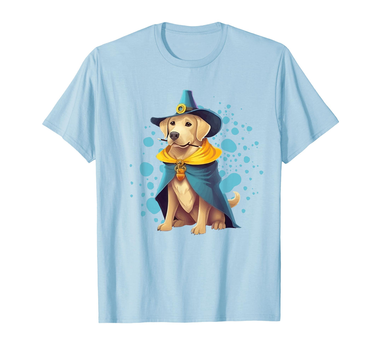 Halloween Witch Costume Labrador T-Shirt
