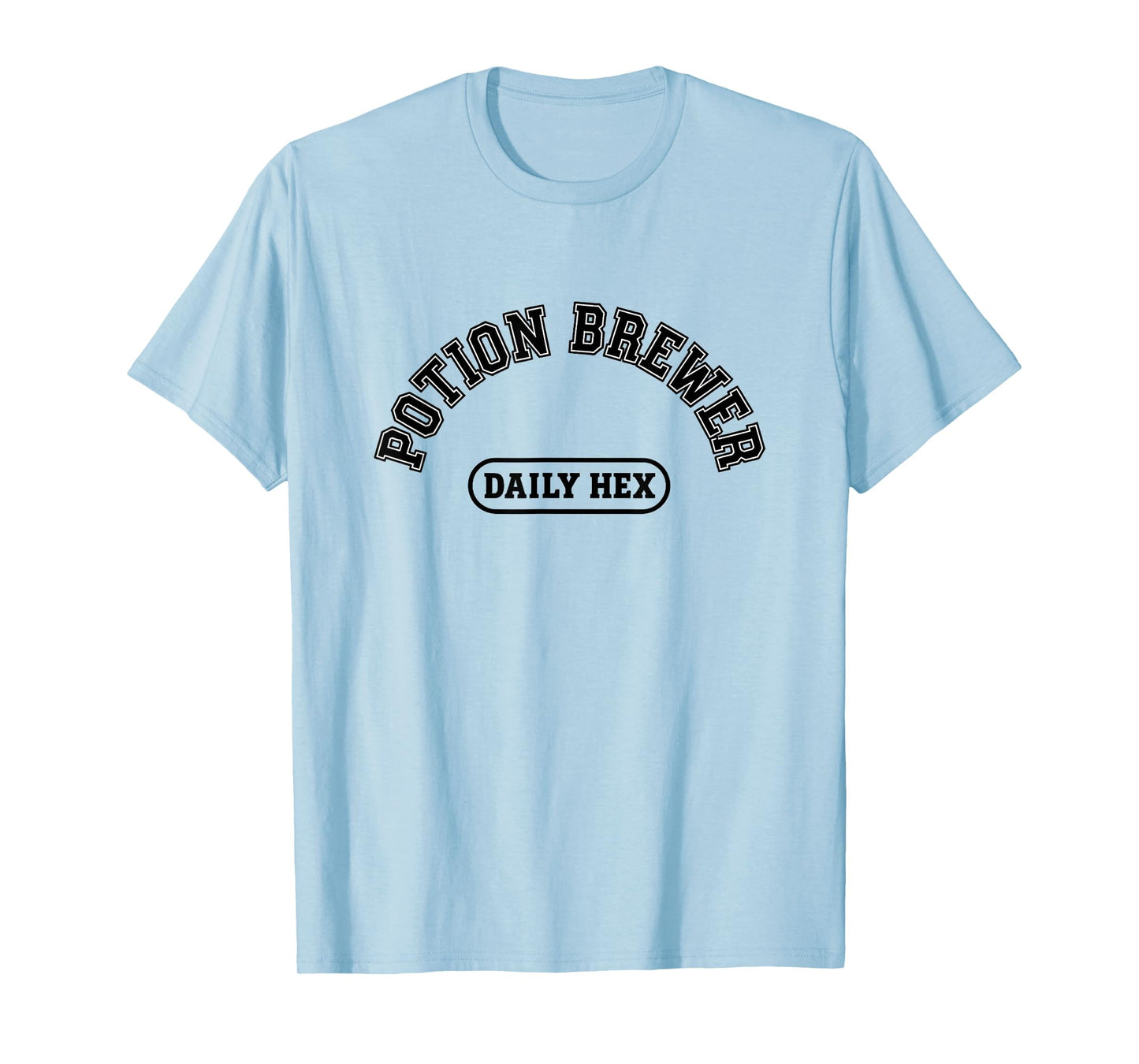 Potion Brewer Daily Hex, Vintage Halloween Witch Aesthetic T-Shirt