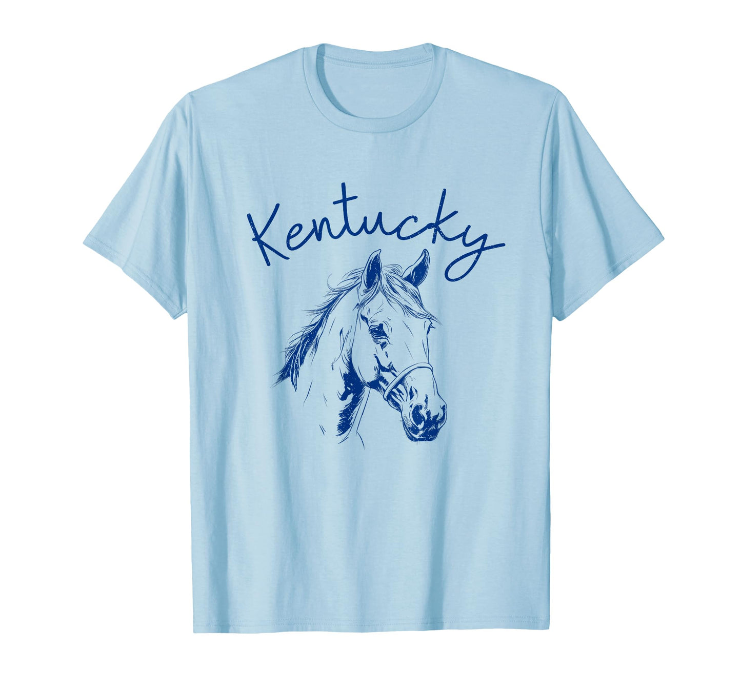Kentucky Cute Horse Women Girls T-Shirt