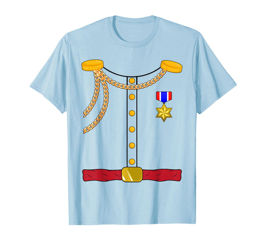 Prince Charming DIY Costume Cosplay Happy Halloween Day Boys T-Shirt