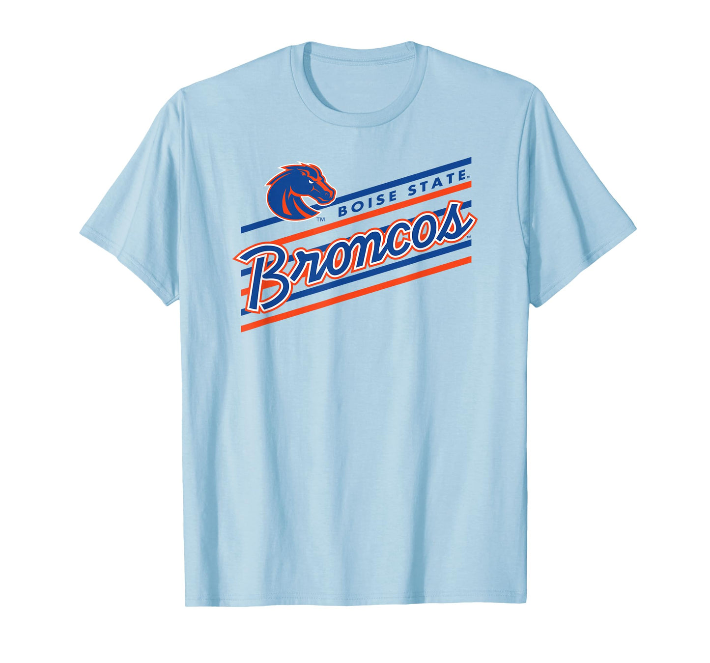Boise State Broncos Retro Performer Gray T-Shirt