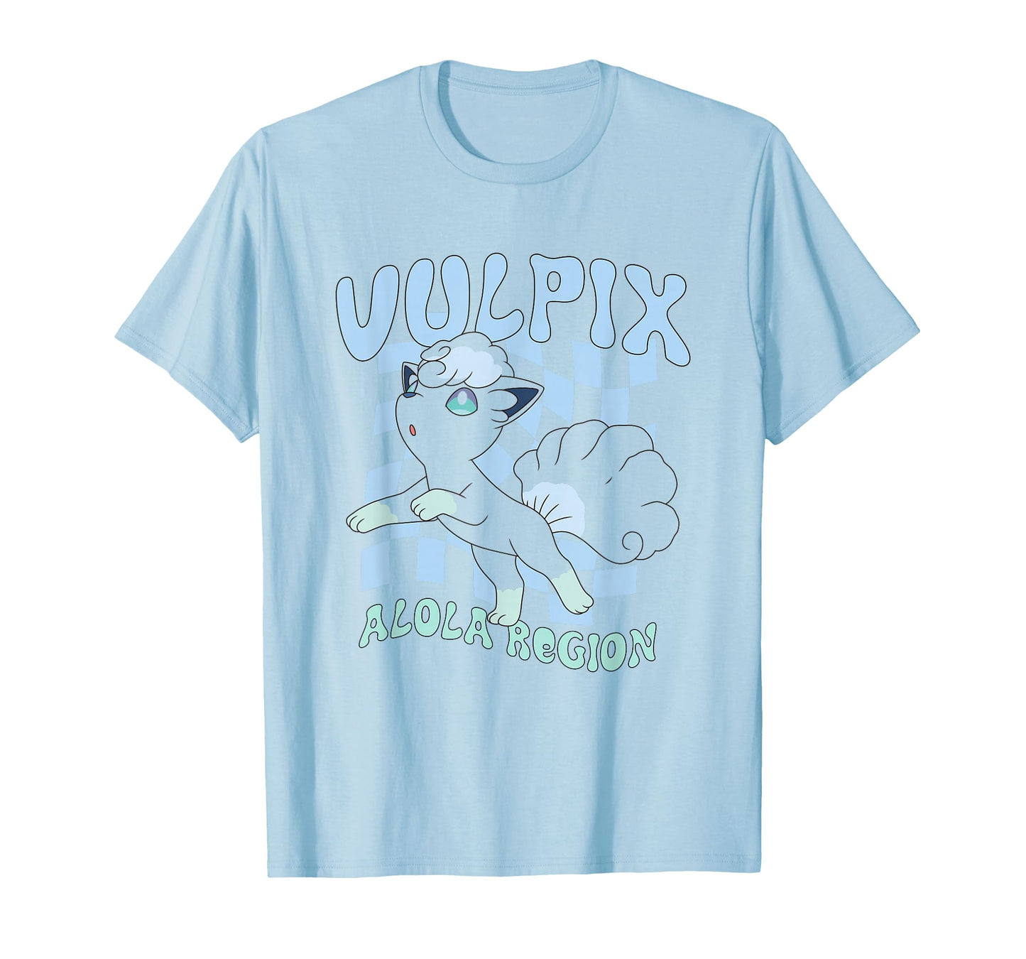 Pokémon Vulpix Alola Region Ice Type Majestic Portrait T-Shirt