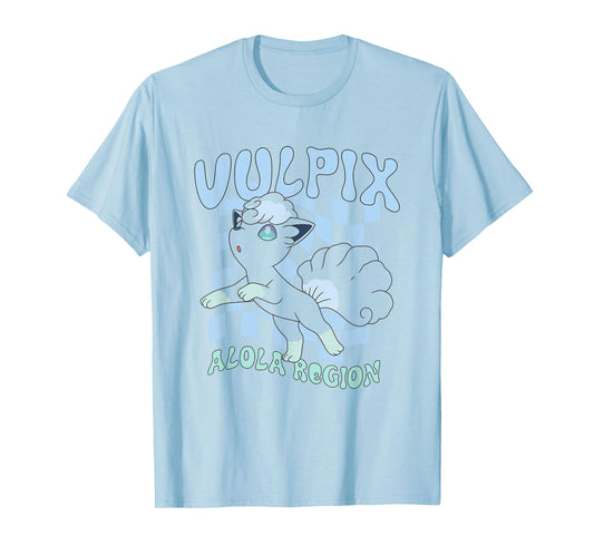 Pokémon Vulpix Alola Region Ice Type Majestic Portrait T-Shirt