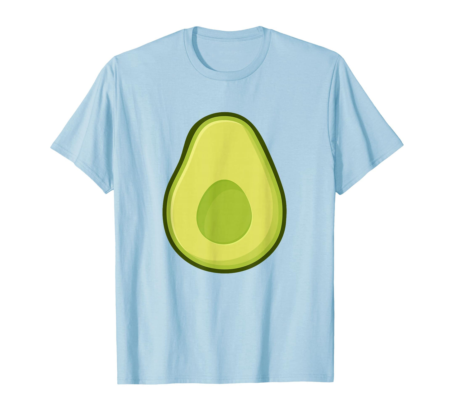 Avocado Shirt Funny Lazy Couple Halloween Costume Men Women T-Shirt