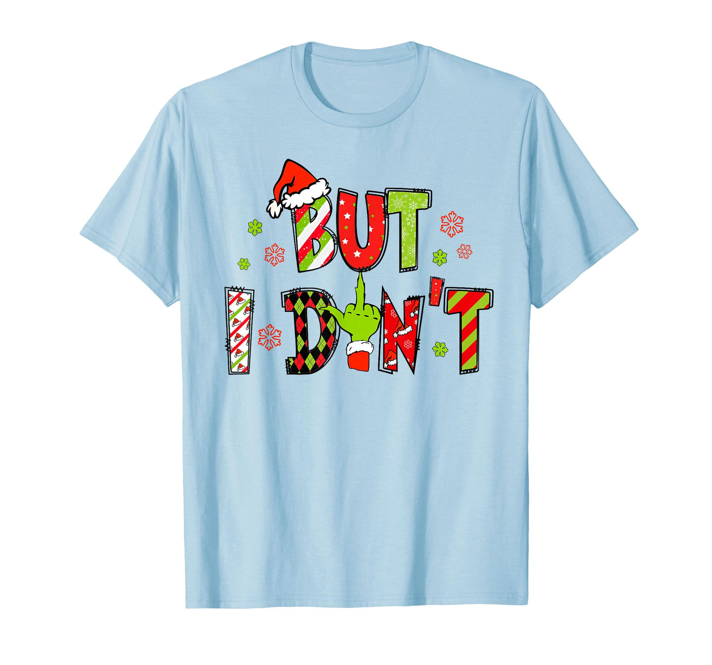 I Love Matching Christmas Shirt But I Don't Couples Pajamas T-Shirt