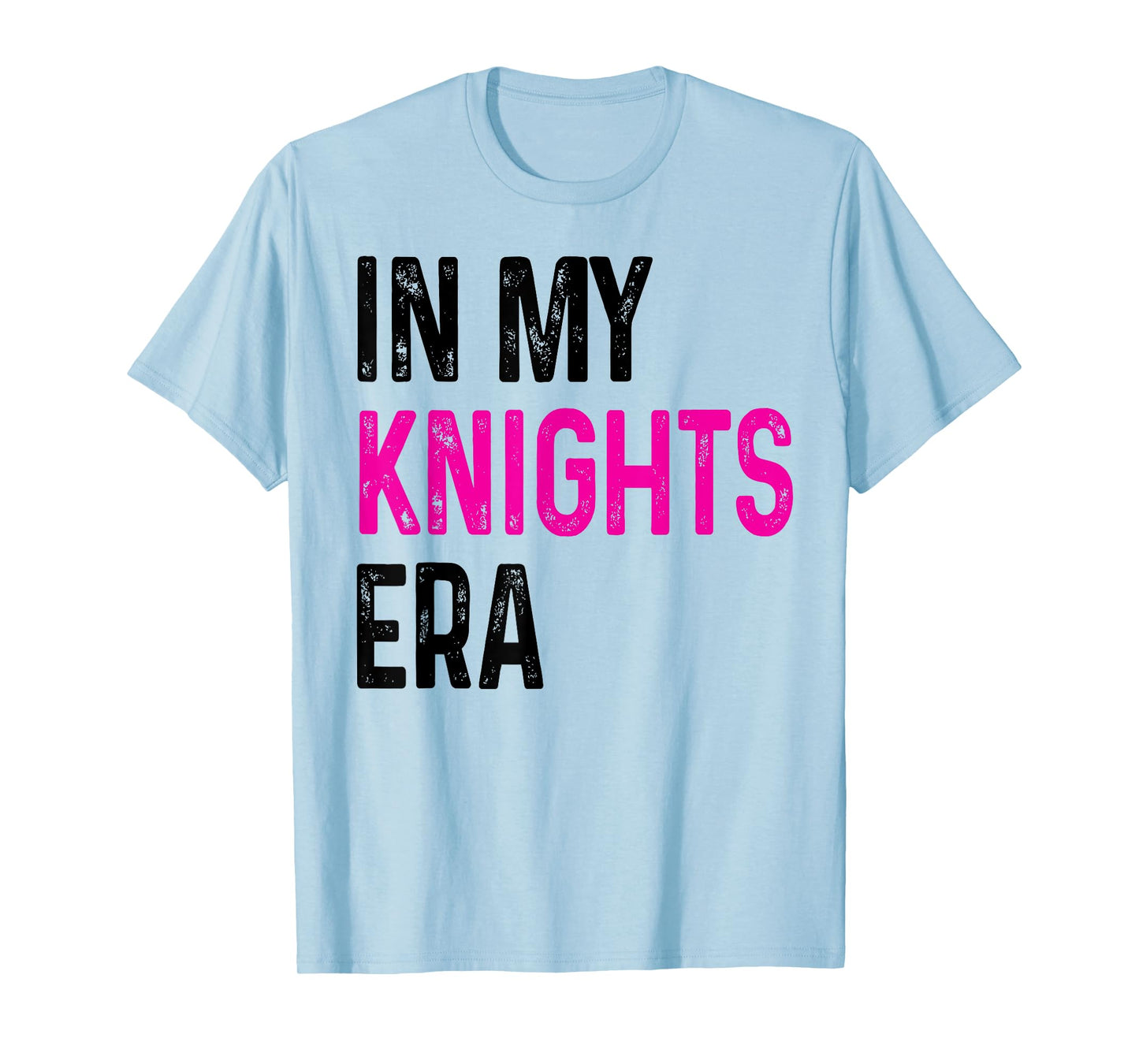 In My Knights Era Back to School Spirit Game Retro Groovy T-Shirt