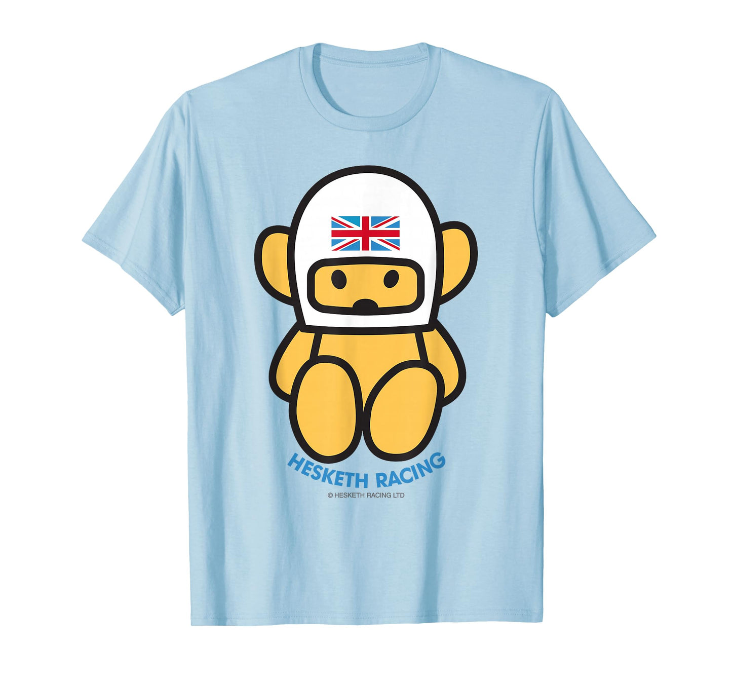 Hesketh Racing UK World Champion Team Mascot Car 70s Classic T-Shirt