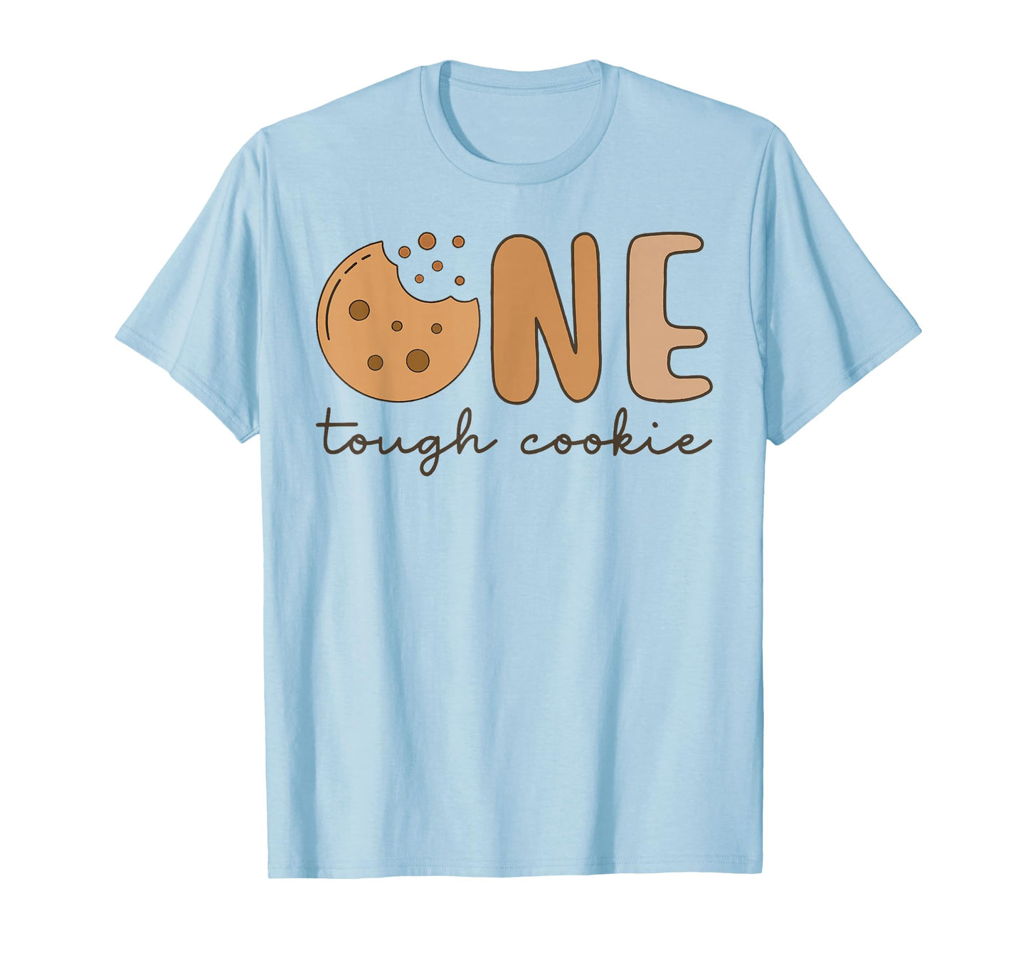 Tough One Cookies and Milk 1st Birthday Boy Family Party T-Shirt