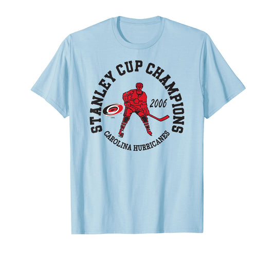 Carolina Hurricanes Stanley Cup Champions 2006 Gray T-Shirt