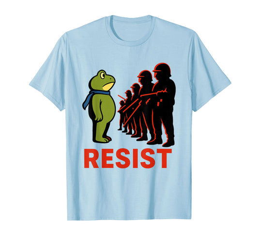 Vintage Portland 2025 Resist Portland Frog Protest Men Women T-Shirt
