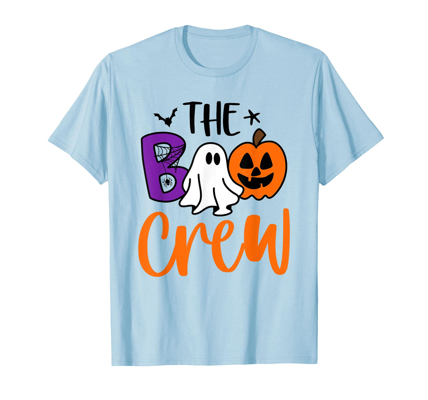 Halloween The Boo Crew Cute Ghost Spooky Family Matching T-Shirt