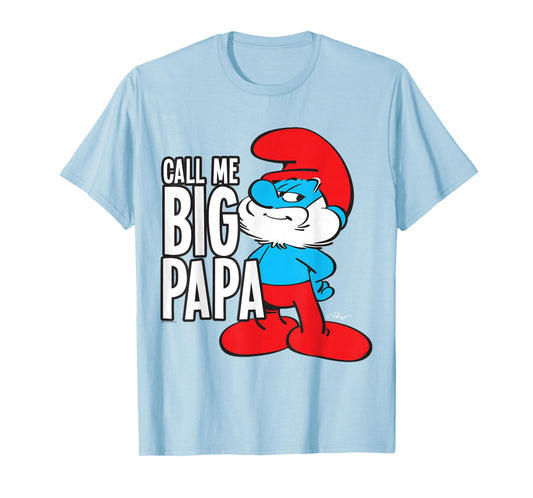 The Smurfs Call Me Big Papa T-Shirt