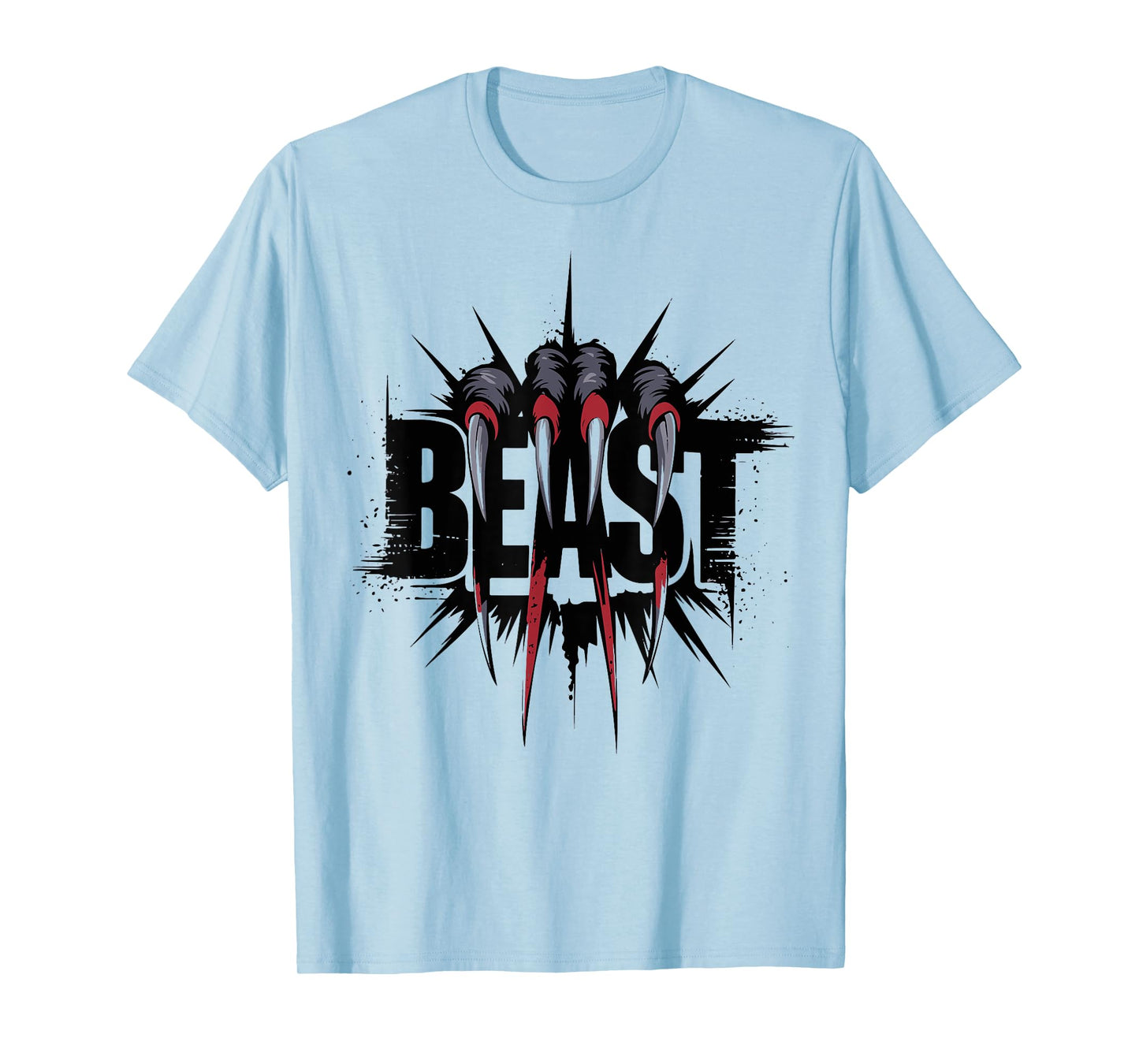 Gym Workout Training Beast Fitness Weight Loss Exercise T-Shirt