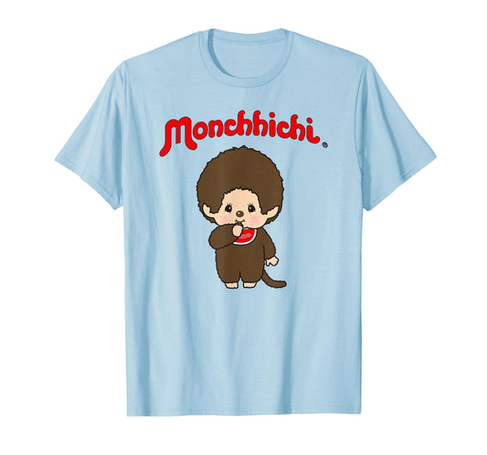 Monchhichi Cute Stance Thumbs Up Fluffy Little Guy T-Shirt