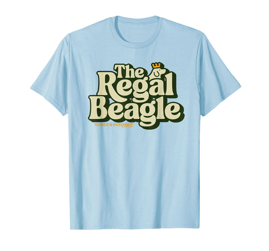 The Regal Beagle Vintage Three's Company 1980's Logo T-Shirt