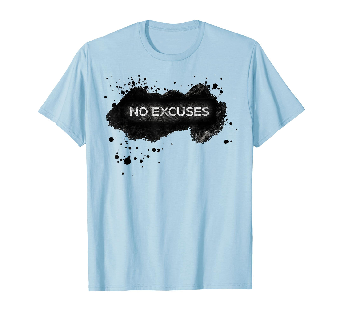 Gym / Fitness - No Excuses Motivational Workout Design T-Shirt