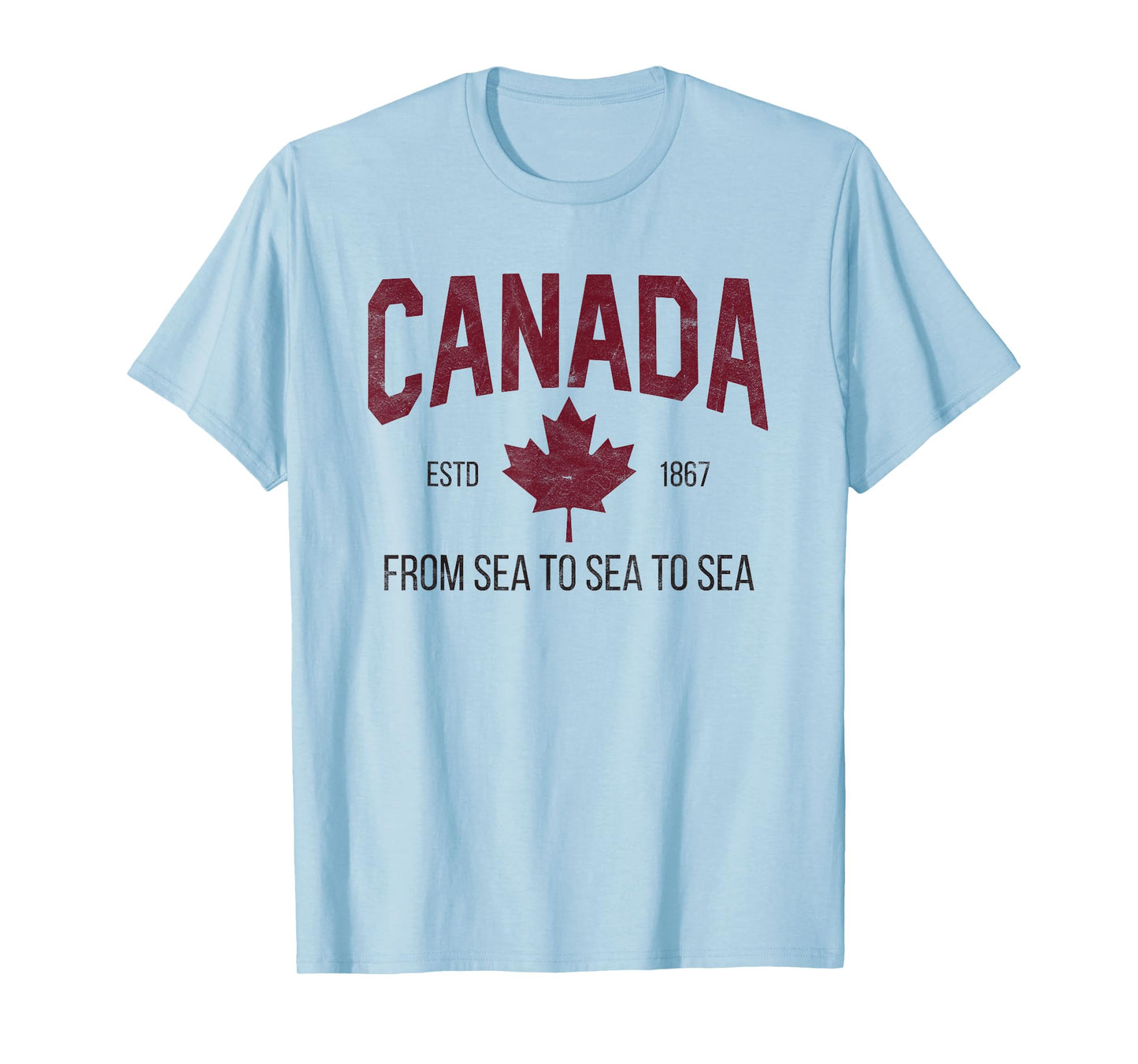 Canada Maple Leaf Flag Canadian T-Shirt