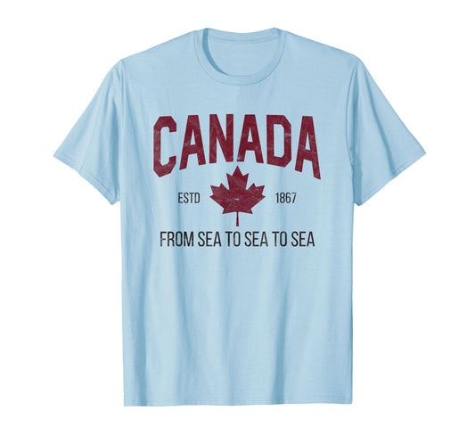 Canada Maple Leaf Flag Canadian T-Shirt