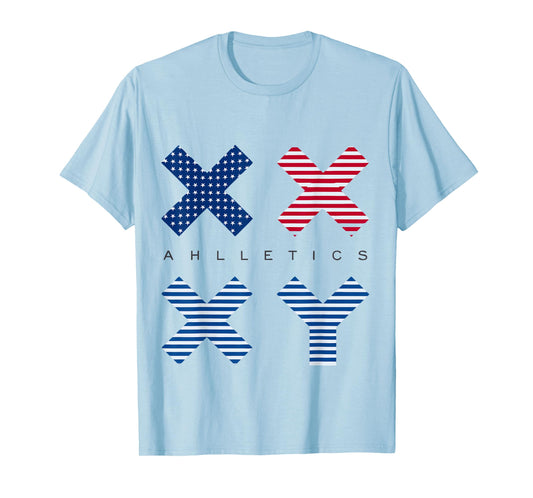 XX XY Athletic Gender Fitness Genetic Tee T-Shirt
