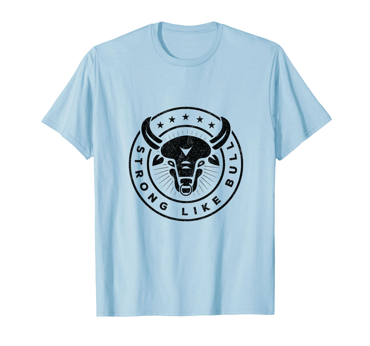 Strong Like A Bull Powerlifting Bodybuilding T-Shirt