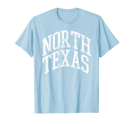 North Texas - Throwback Design - Vintage Worn Classic T-Shirt