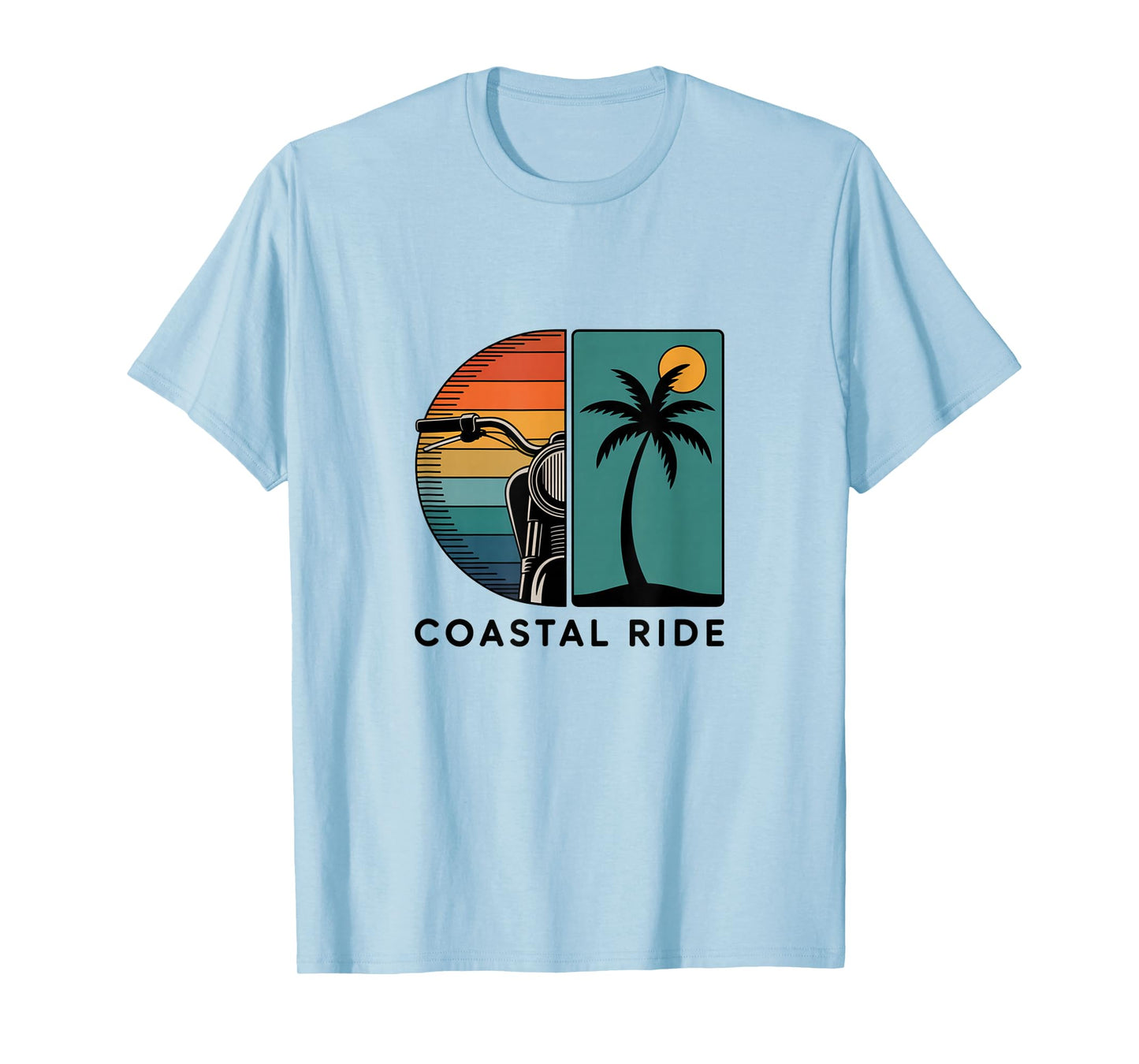 Vintage Motorcycle Outfit | Santa Cruz Retro Bike T-Shirt