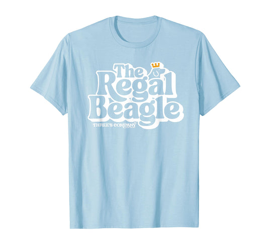 The Regal Beagle Vintage Three's Company 1980's Logo T-Shirt