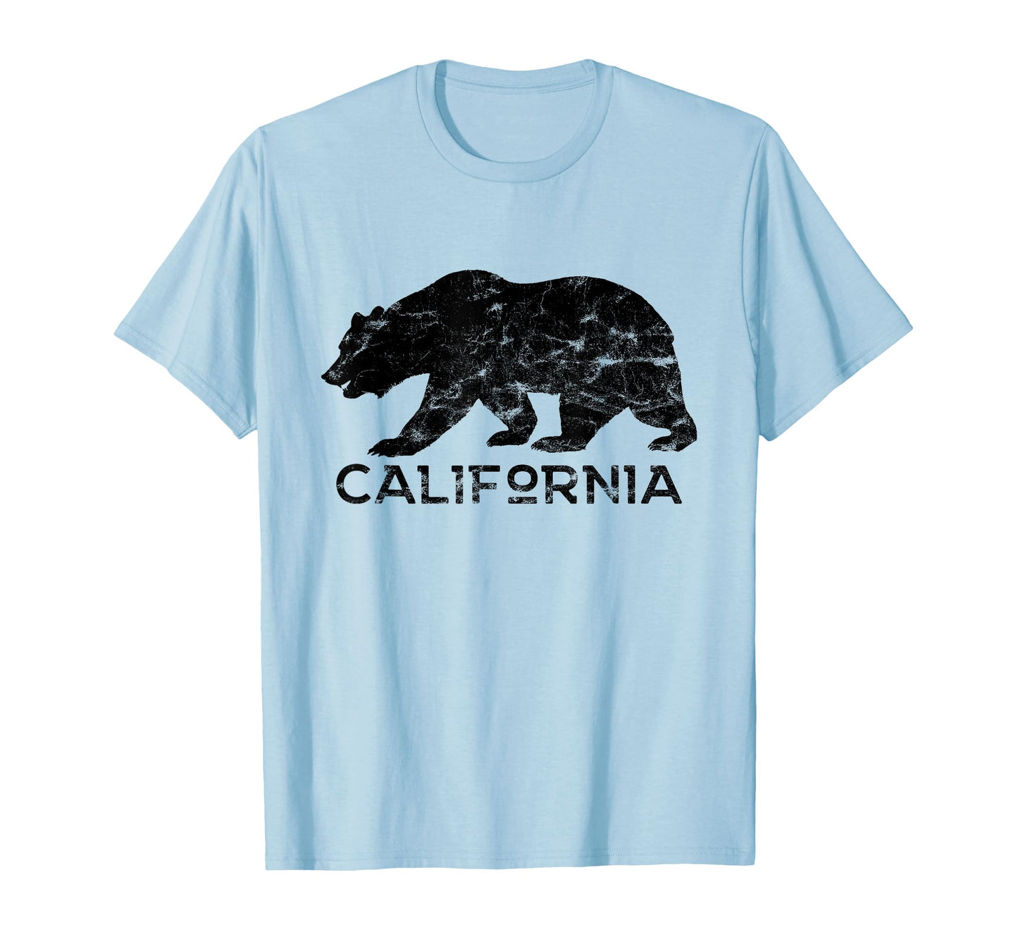California Bear Retro Distressed Vintage T-Shirt
