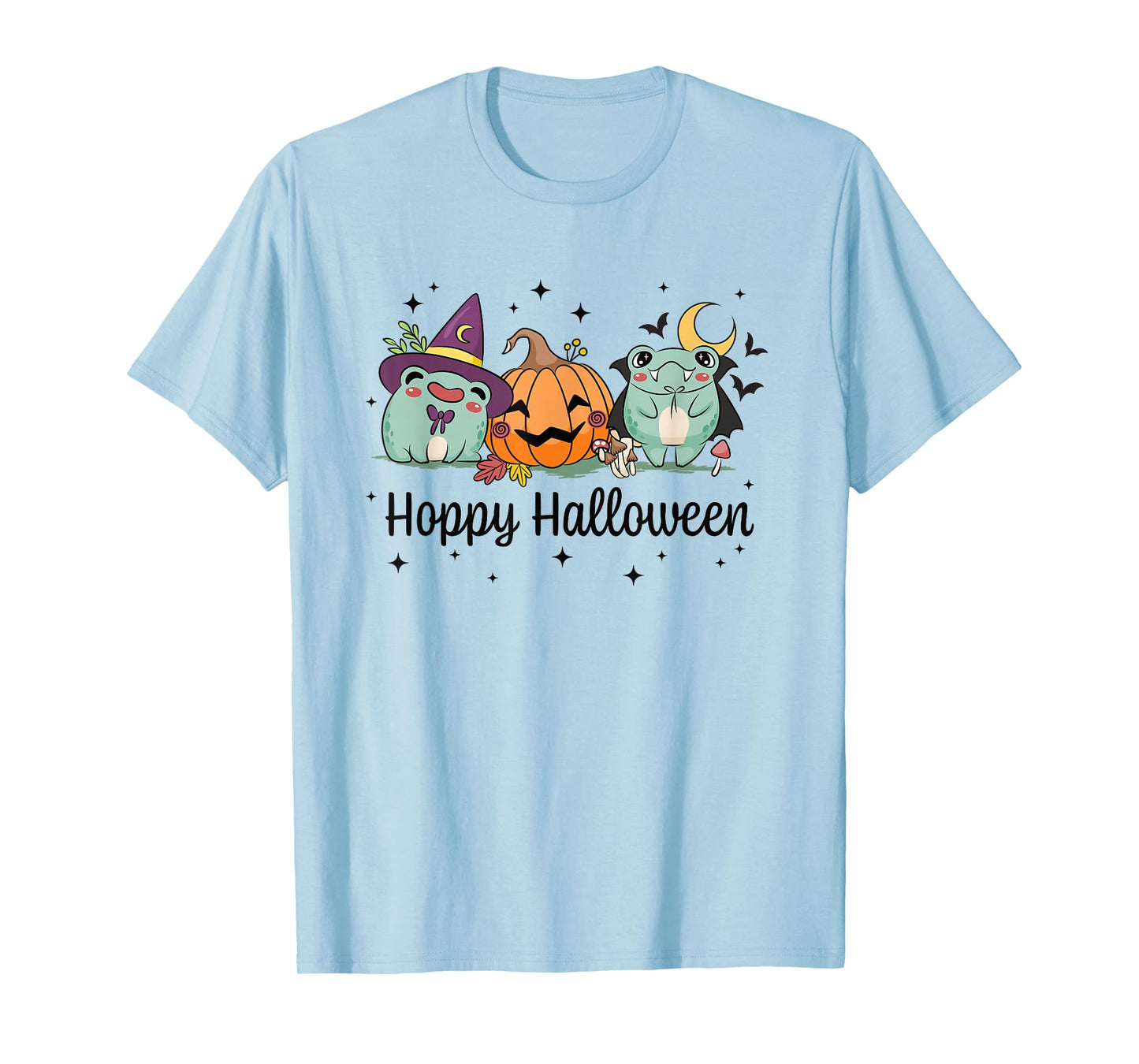 Hoppy Halloween Frog Witch T-Shirt